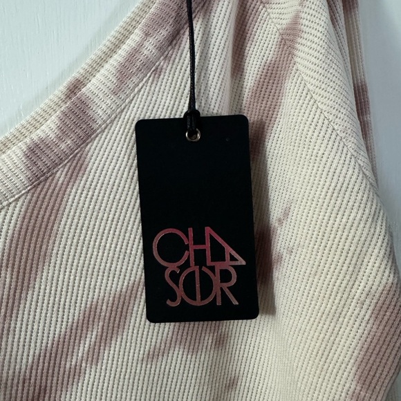 Chaser Tie Dye Waffle Knit Long Sleeve Top - Picture 3 of 5